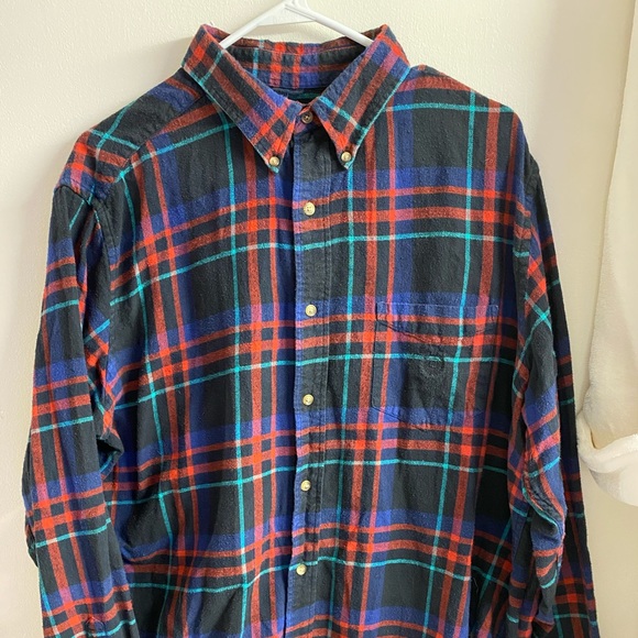 Chaps Flannel Button Down - Picture 3 of 3